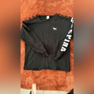 Long sleeve PINK/VS sweater💕